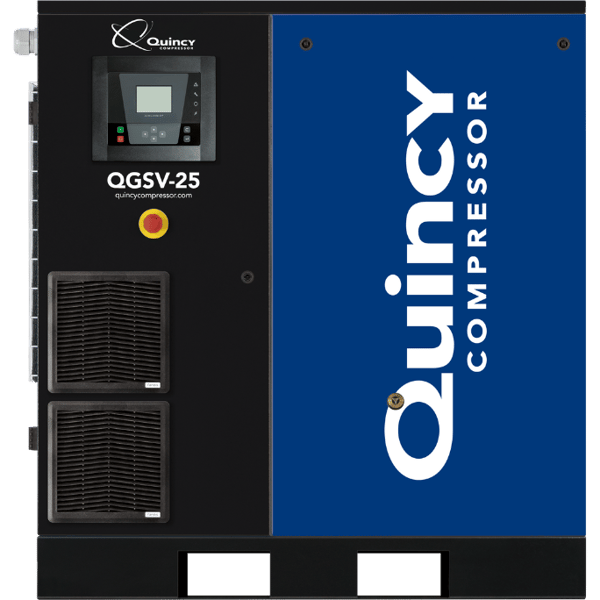 Quincy QGSV Series Rotary Screw Air Compressor with VSD